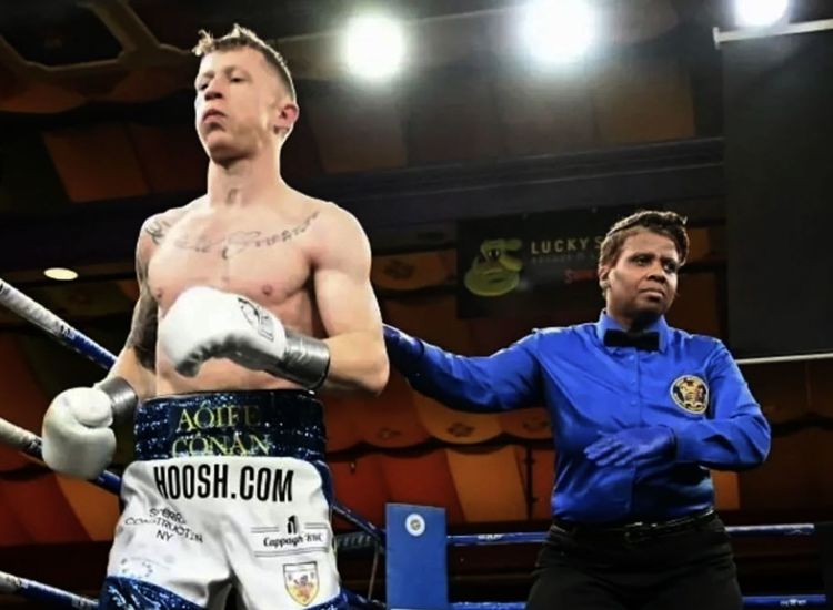 Ward’s left hook ends March 16 fight in Canada in 1st round