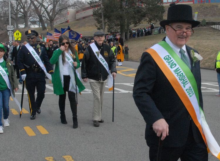 Marching in Peekskill