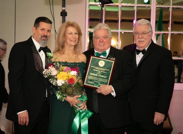 Crowley Honored by Suffolk Emeralds