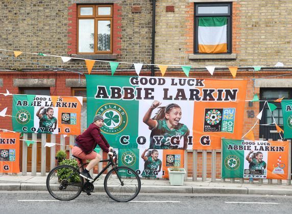 Wishing Abbie and Ireland Luck