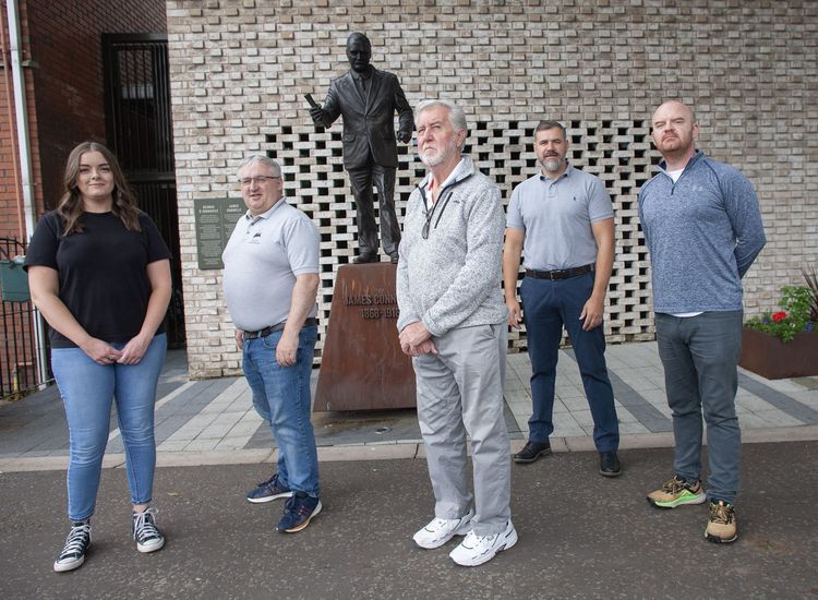 New York labor leader honored at Belfast's James Connolly Center