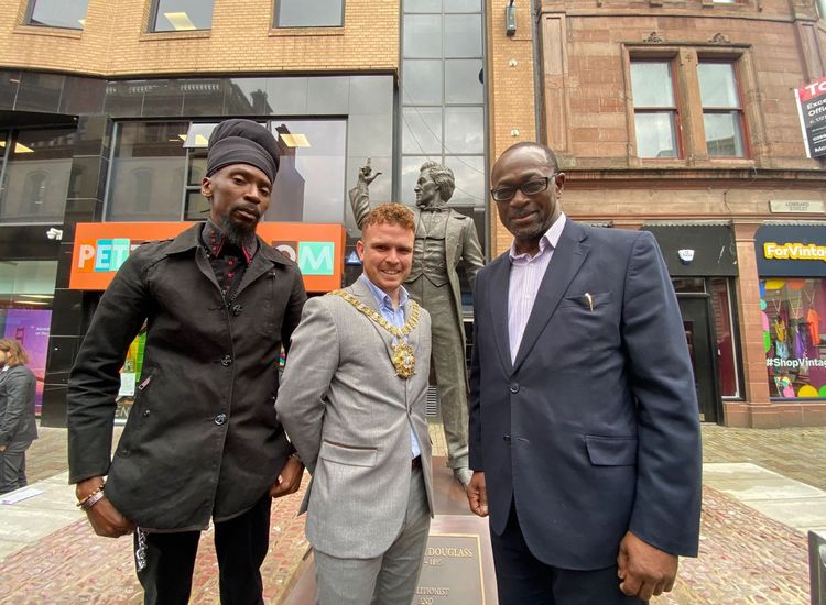 VIDEO: Irish American prof hopes Frederick Douglass statue will spur equality march