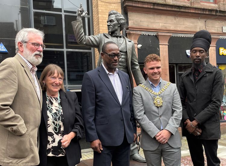 ADAMS: Douglass Takes Pride of Place in Belfast