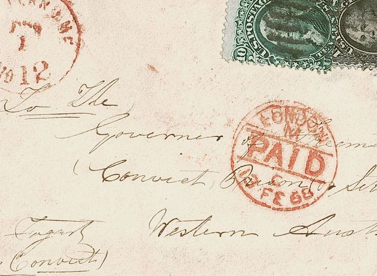 1868 Fenian Letter for Auction in NY