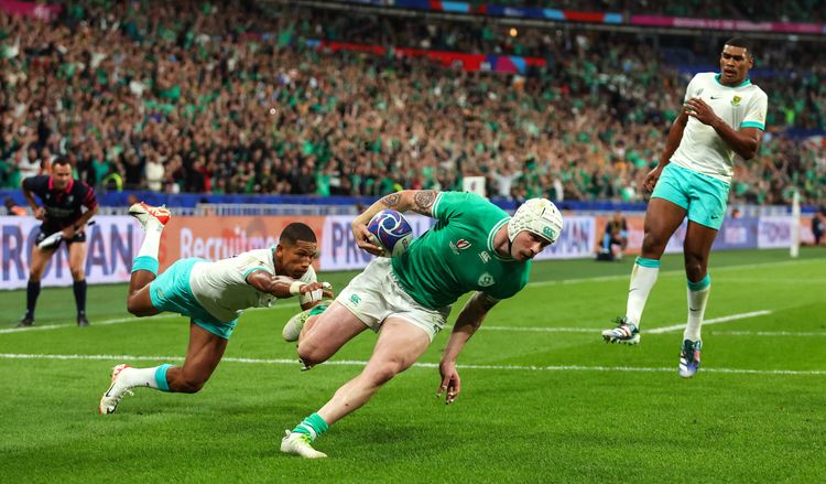 Ireland beat South Africa in World Cup clash in Paris