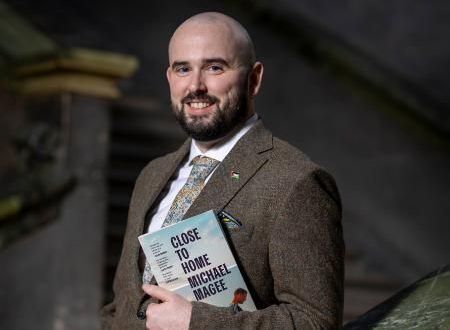 A year of accolades for Twinbrook writer Michael after debut novel success