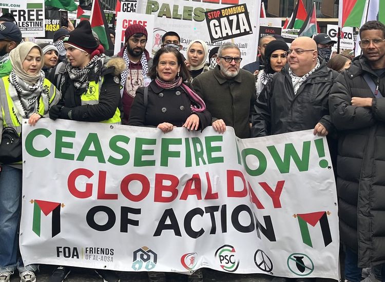 McDonald Marches in London