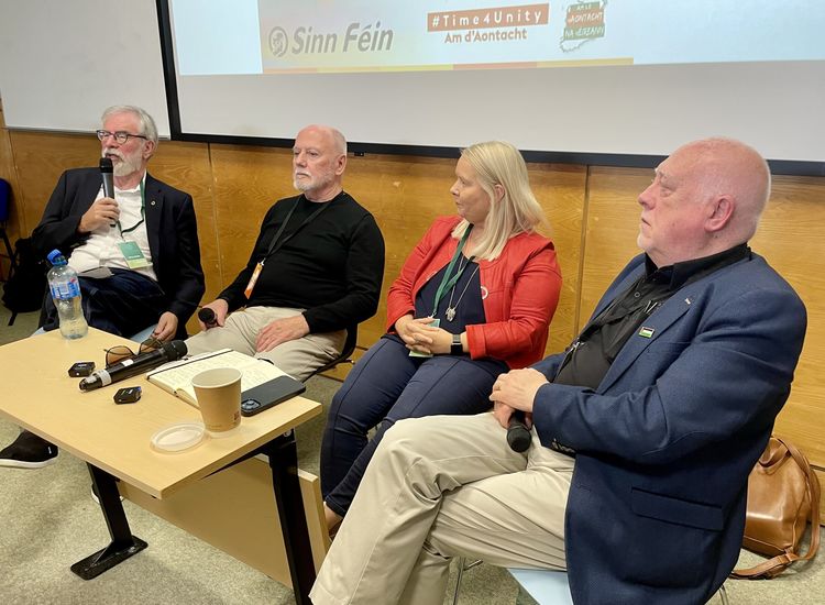 GERRY ADAMS: Unity front and centre at conference