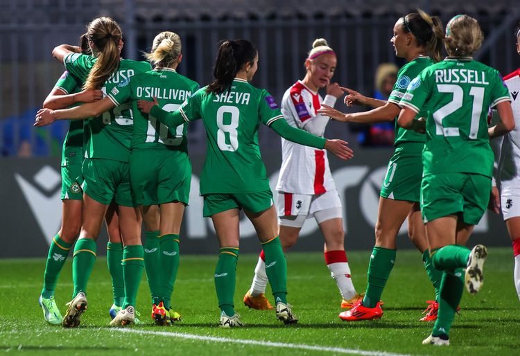 Irish women eye 2R playoff following 6-0 win in Tbilisi