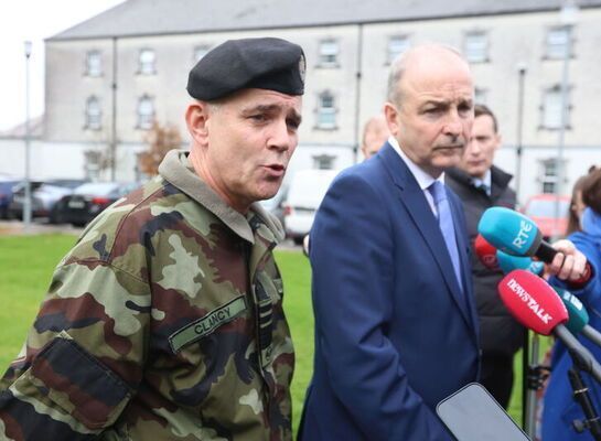 More Irish Troops as Rocket Strikes