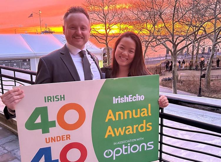 Irish Echo 40 Under 40 told to 'stay in the saddle'