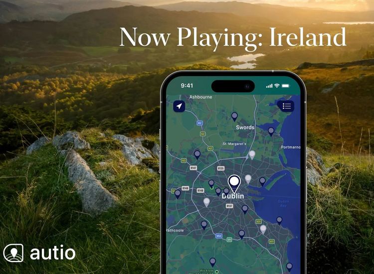 Our Sophie is Voice of Ireland on Trailblazing Autio Travel App