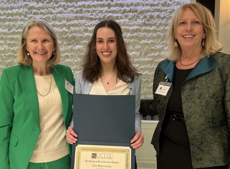 Irish Lawyers Salute SOCIAL Scholarship Recipient