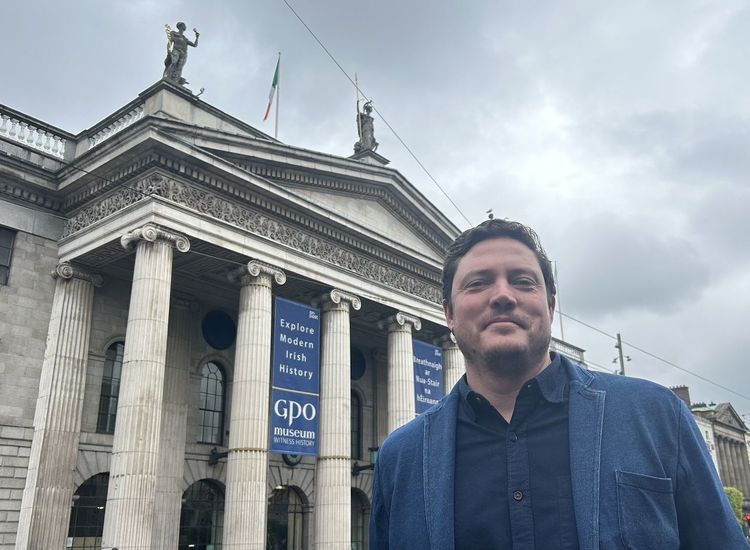 On Easter Rising Anniversary, Boston Architect Captures GPO Audience