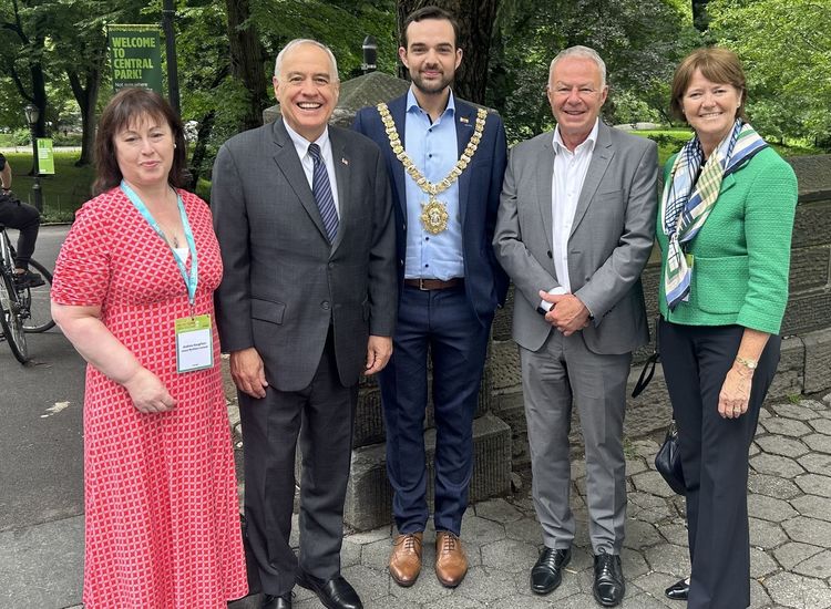 DiNapoli Welcomes Restored Executive, Tells New Yorkers Belfast is 'Sound Investment'