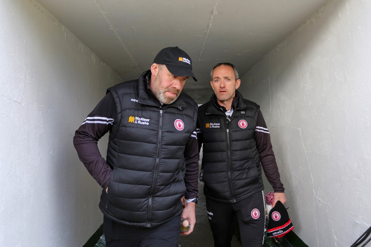 Tyrone managers depart