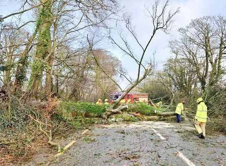 Storm Éowyn Lashes Ireland