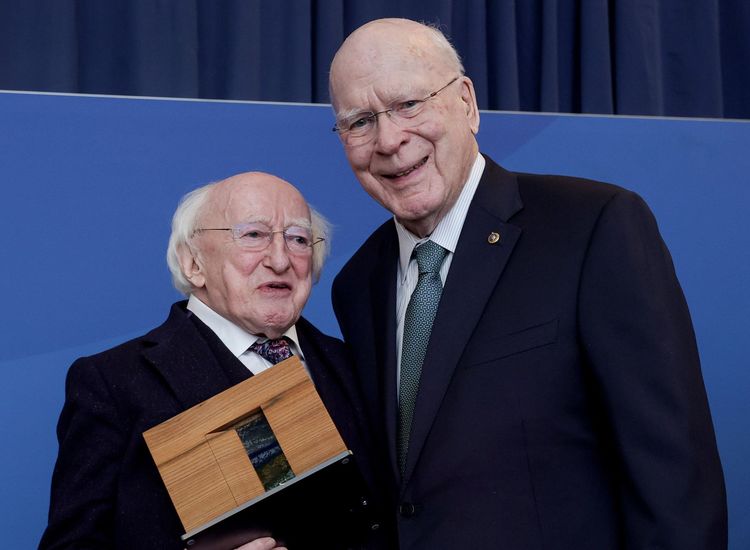 President Presents Awards