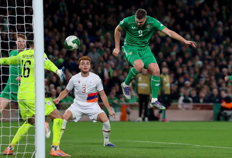 Ireland win, but face uphill task