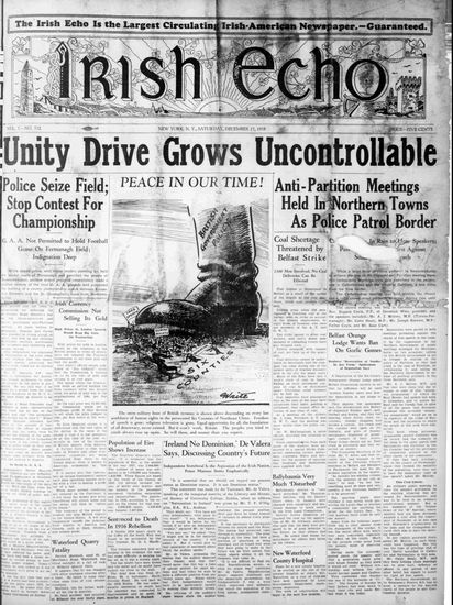 Sitting on a hoard of Irish Echo past copies? If so, we want to hear from you