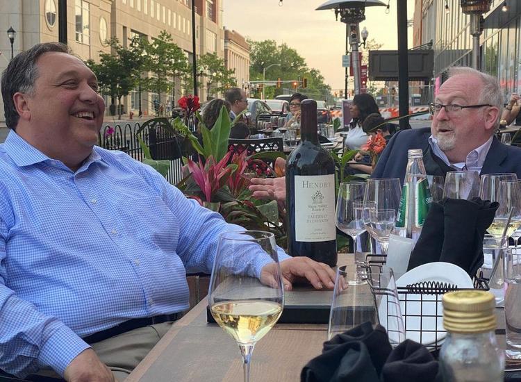 Schott on target with theatre venue for Restaurant Guys podcast (but a few more Irish in audience would be icing on cake)