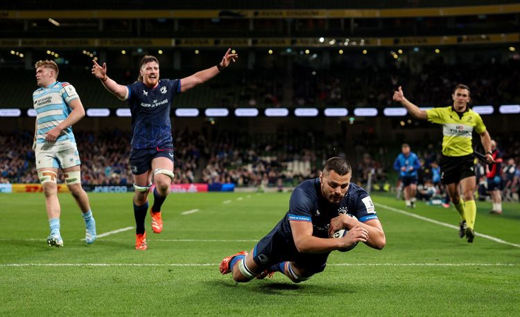 Another huge Leinster margin puts 2-game tally at 115-0