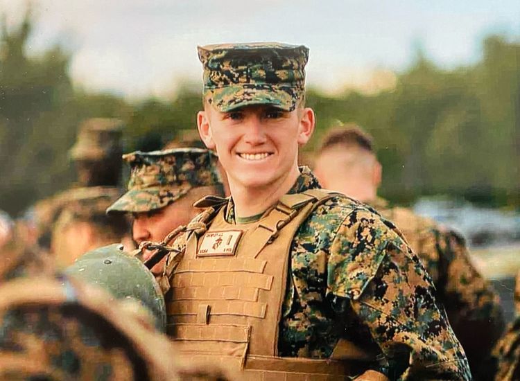 A Brave Marine Passes