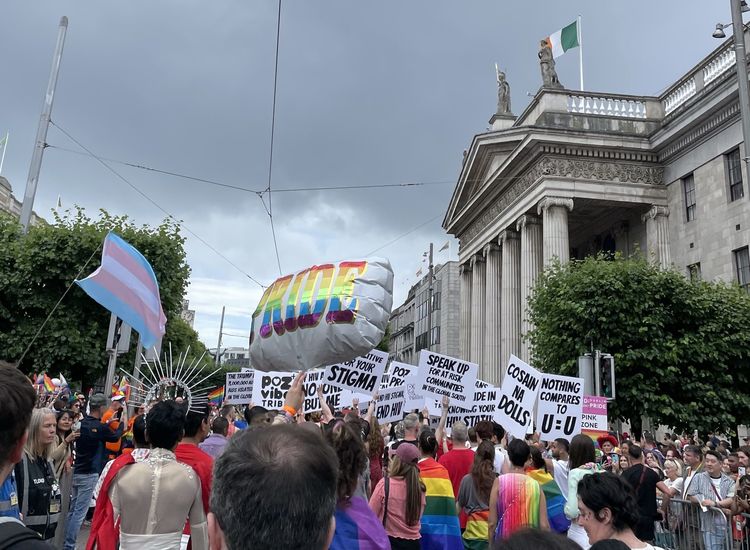 Thousands March in Dublin Pride Parade
