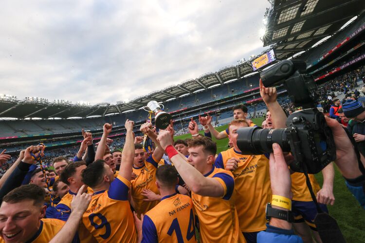 14-man holders of hurling title survive intense test 