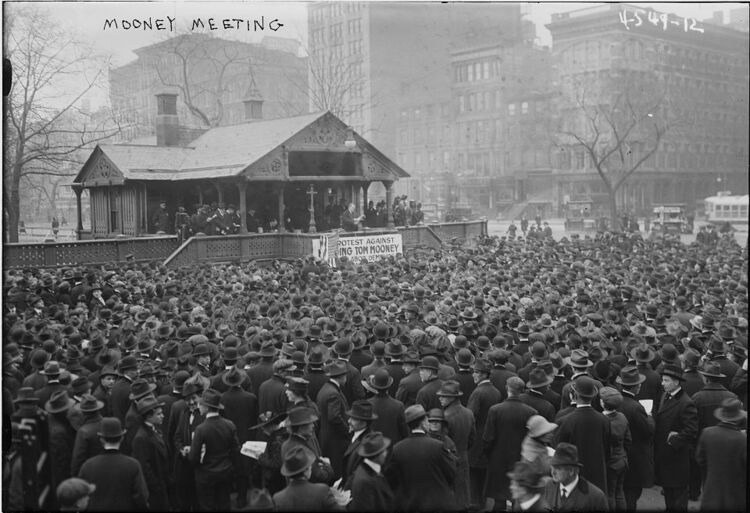 Tom Mooney was cause celebre