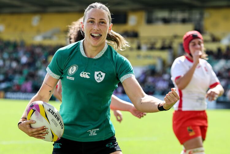 Ireland advance to World Cup quarter finals with record tally