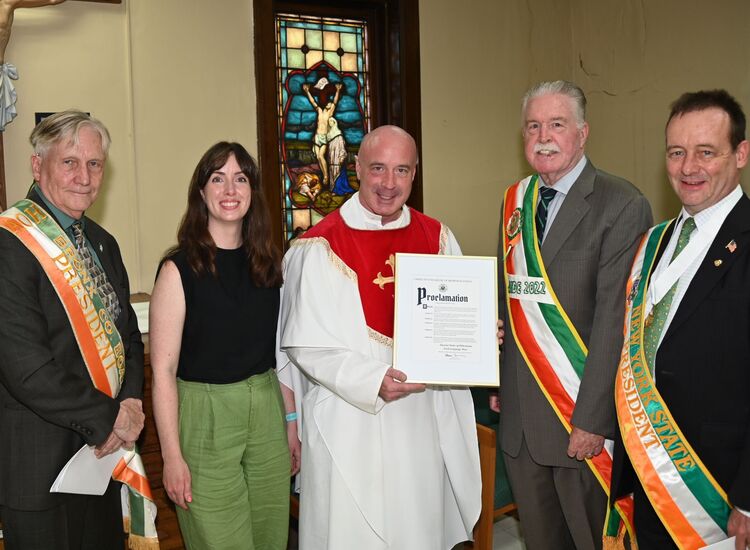 Bronx Irish Mass Well Attended