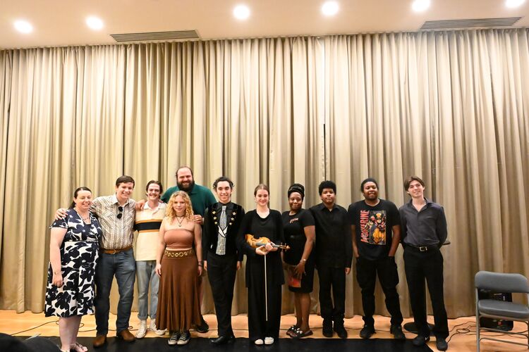 Fresh-faced talent & blossoming artistry at scholarships salon