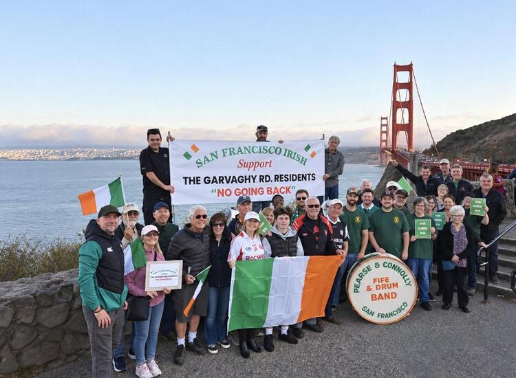 Irish American support played crucial role in forcing British to ban Orange Order parade