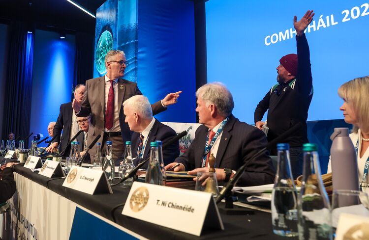 'Protesters crossed a line'- GAA President Burns