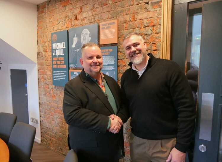 Áras Uí Chonghaile strengthens bonds between Irish and US labour movements