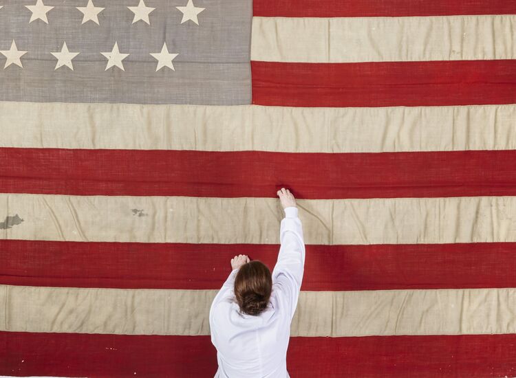Catalpa Flag on Display in Ireland's National Museum