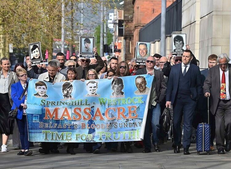 BREAKING: Soldiers did not use 'reasonable force' in shooting dead five in Springhill Massacre