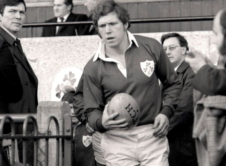 Rugby Legend Fergus Slattery, 77