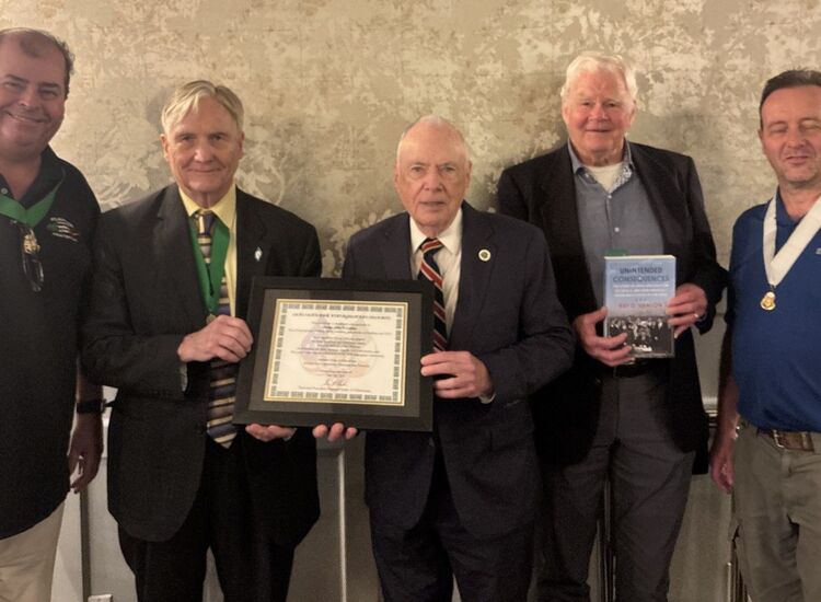 AOH Honors Immigration Champion Collins
