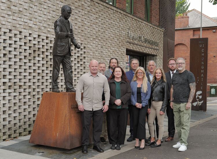 Teamsters touch down in Belfast for fact-finding mission