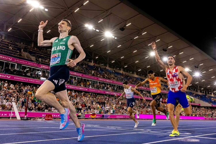 Irish stars win medals in European track, swim championships