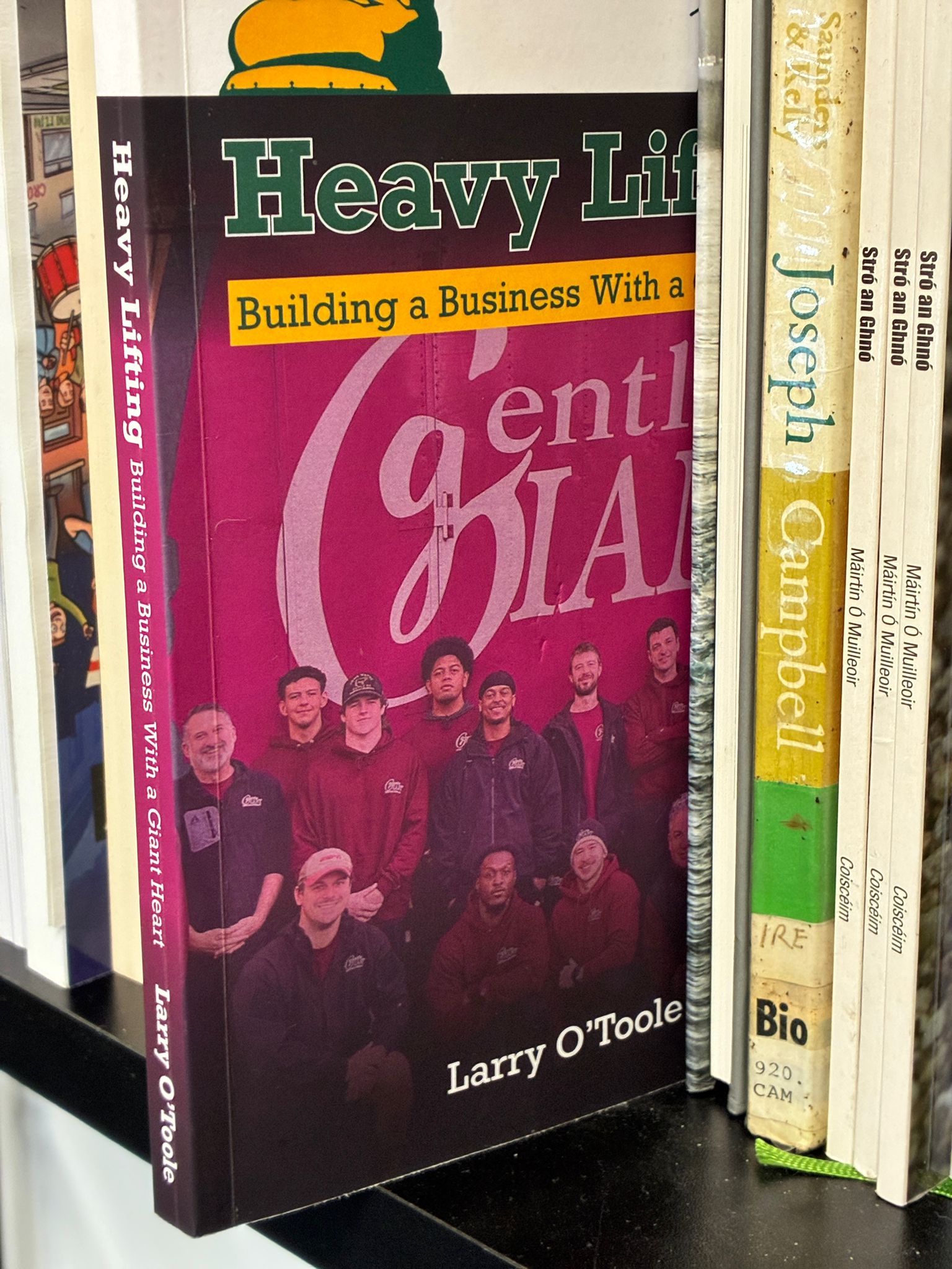 Основатель Gentle Giant Ларри О'Тул получил престижную награду за вклад в индустрию переездов