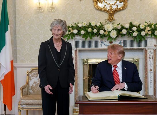Trump Speaks of a United Ireland