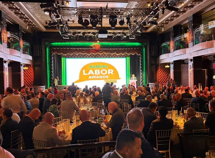 Full house for 16th annual Irish Labor Awards