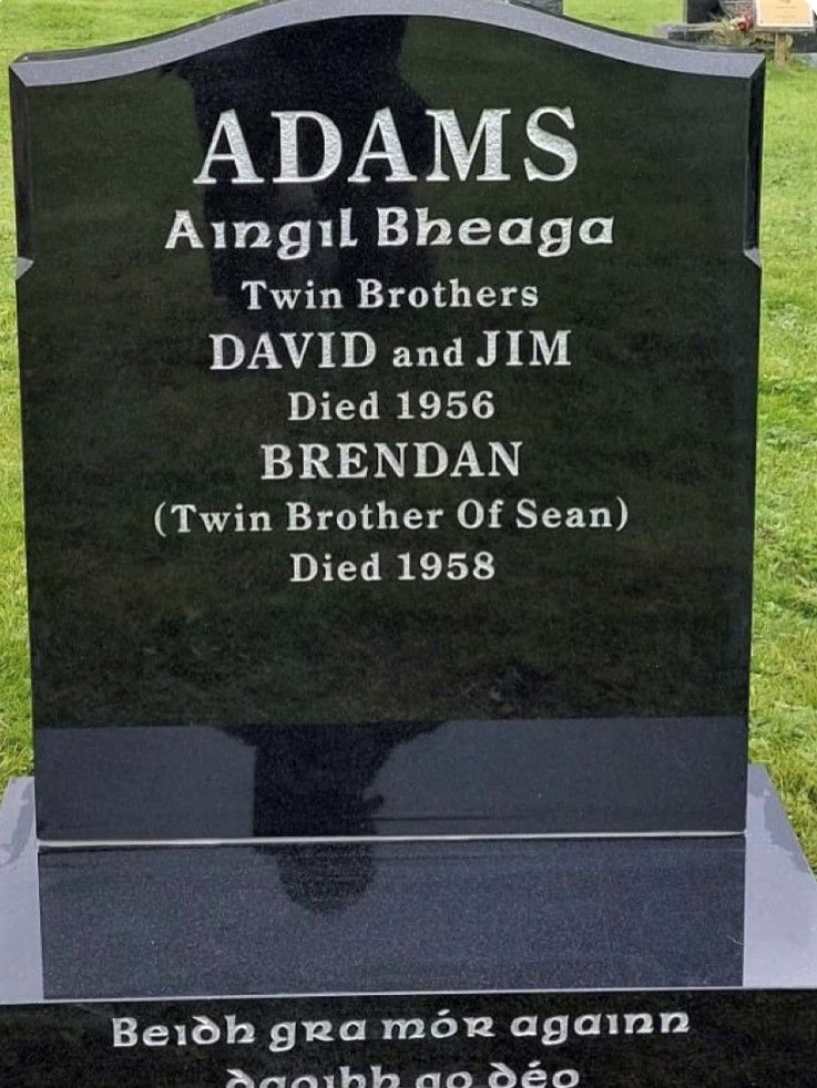 The resting place of some of the family.