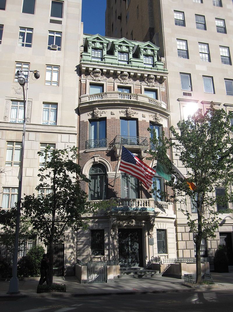 SAVED: The palatial premises of the American Irish Historical Society has been saved for future generations of Irish Americans