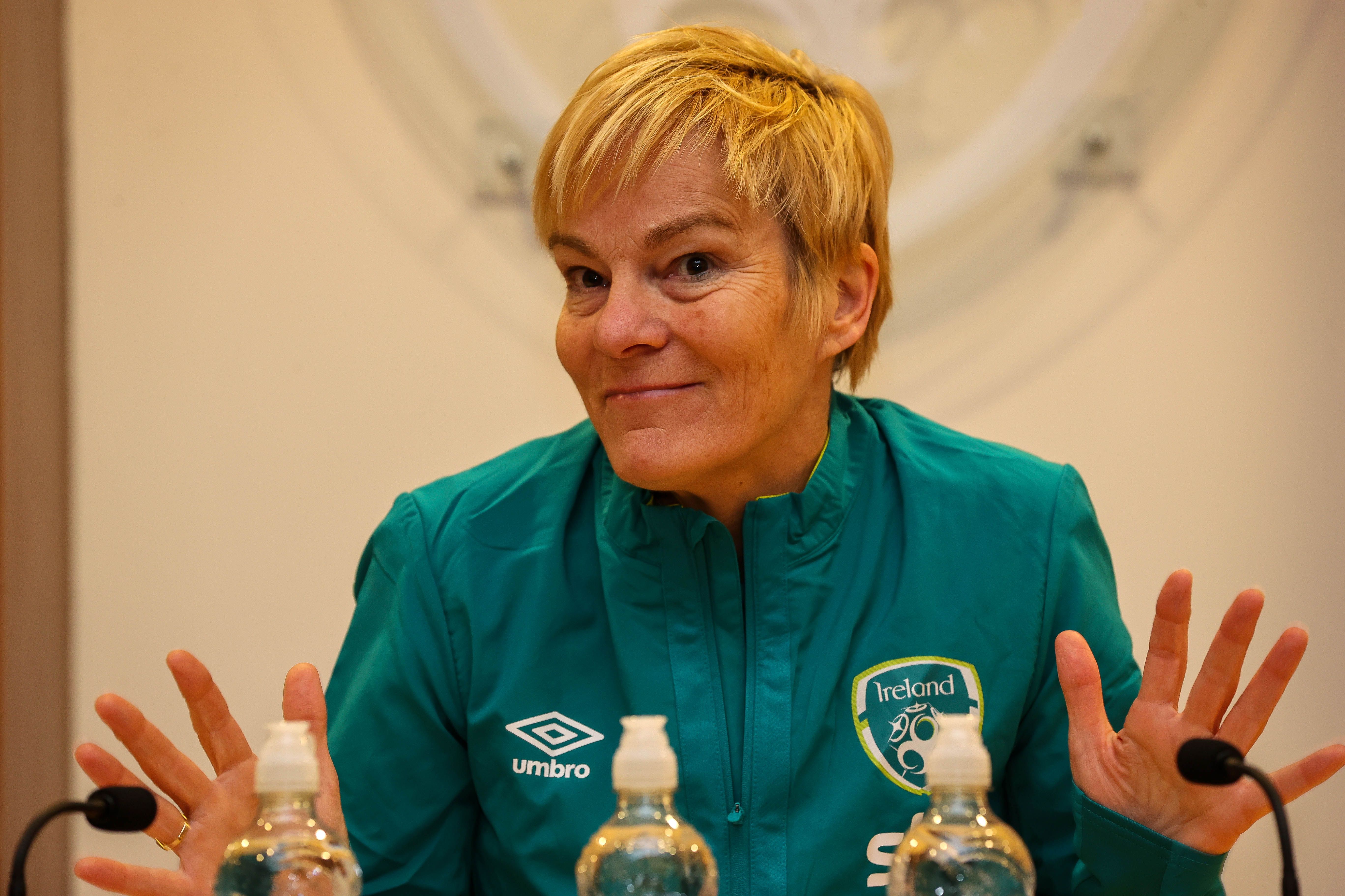 Vera Pauw has responded to a negative NWSL report.  INPHO/RYAN BYRNE