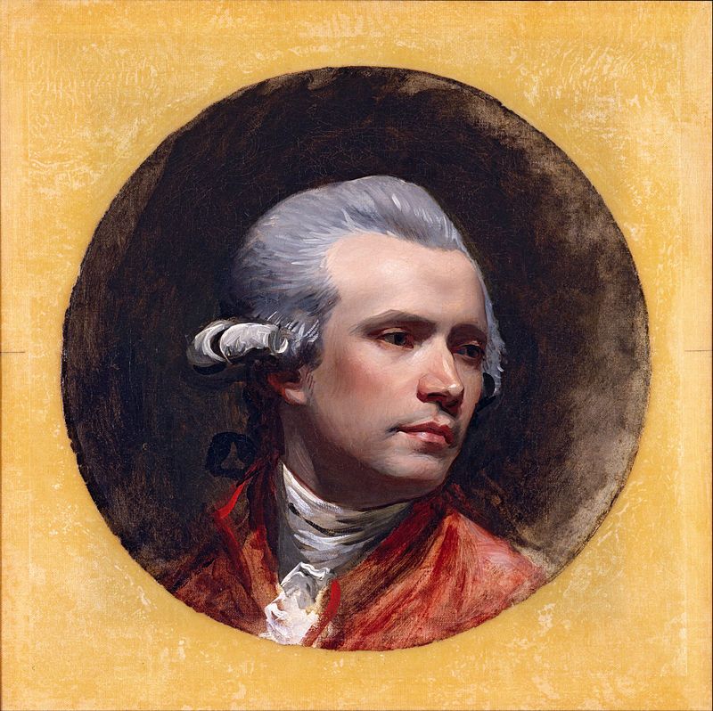 John Singleton Copley in a self-portrait.