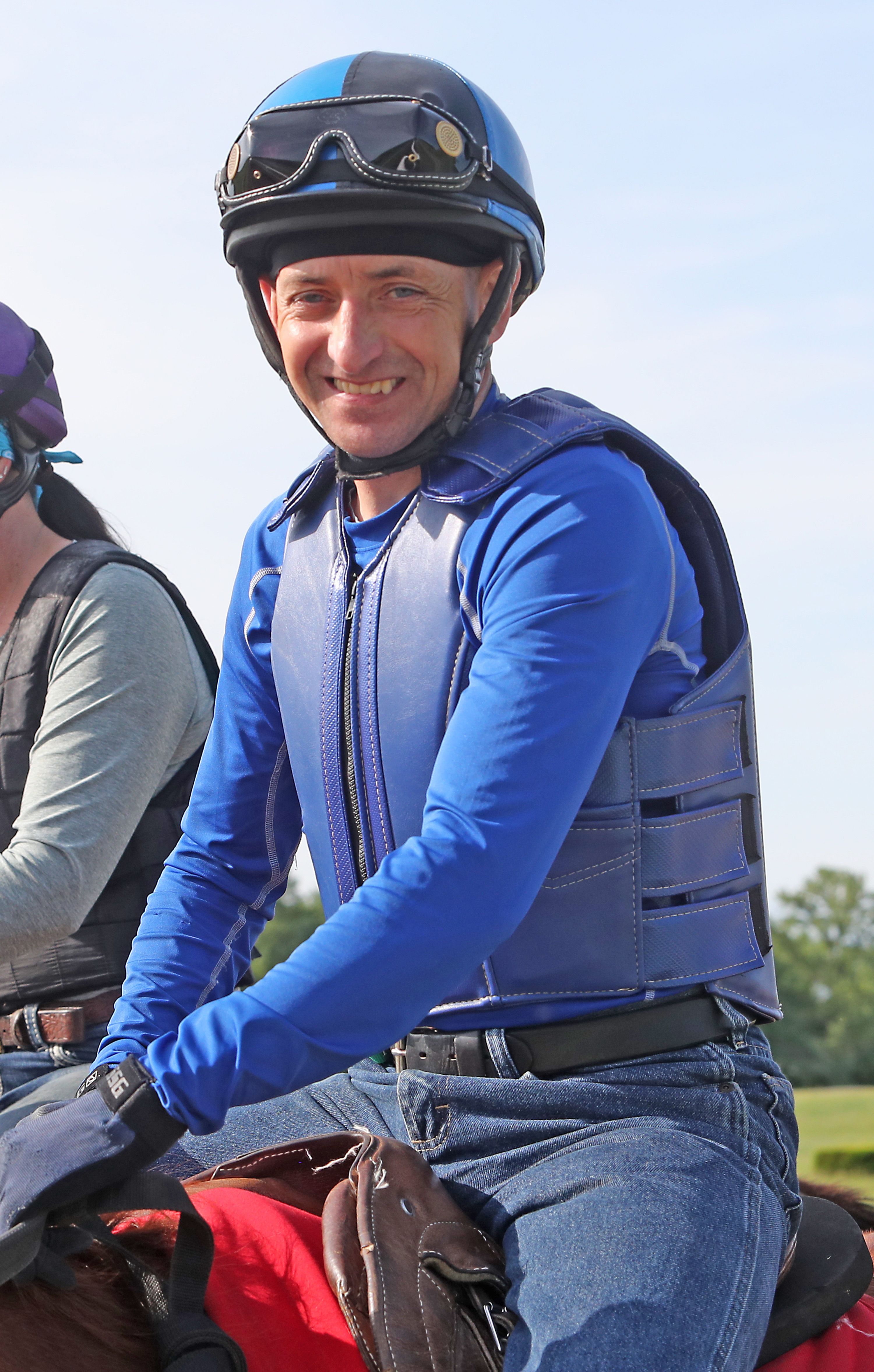 Vince Halliday on horseback in Middletown, Del. NIKKI SHERMAN/EQUIPHOTO.